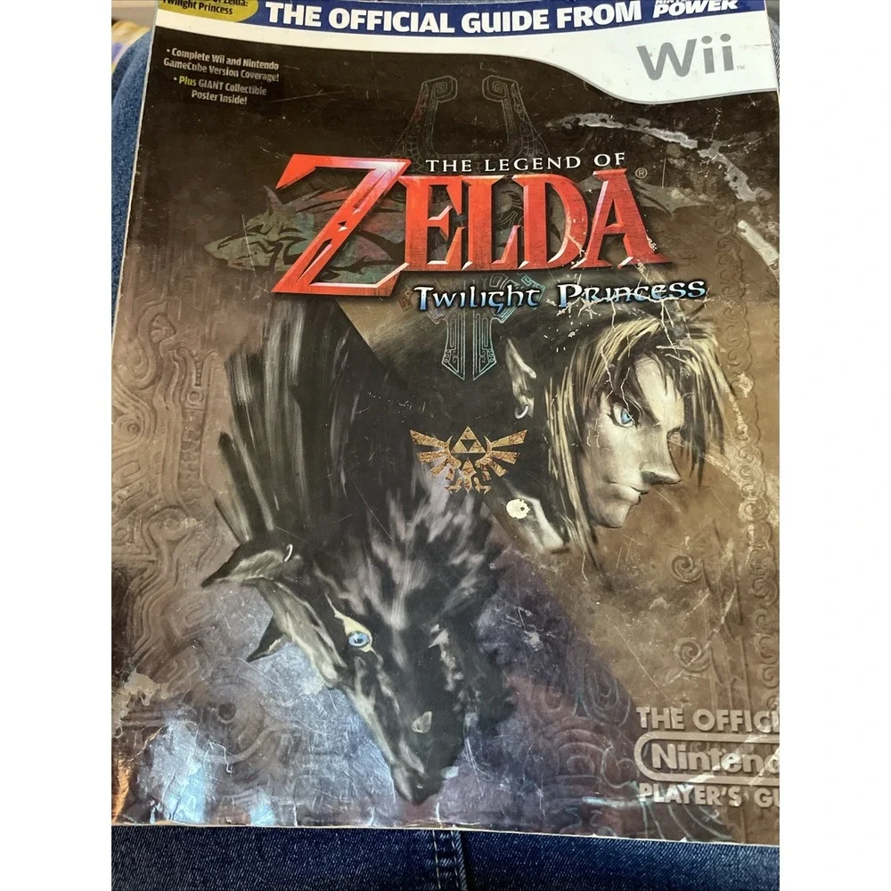 The Legend of Zelda Twilight Princess Nintendo Power Strategy Guide W/bonus Item